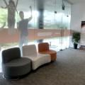 OrangeTee - Orange Tee Building | Products Seen: [Yin Yang Modular Sofa]<br />
<br />
This picture is of Version 1. Version 2's legs is now in Black Steel.